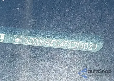 2015 Chevrolet Silverado 1500 2Lt из США, поврежденный, VIN 3GCUKREC4FG214089